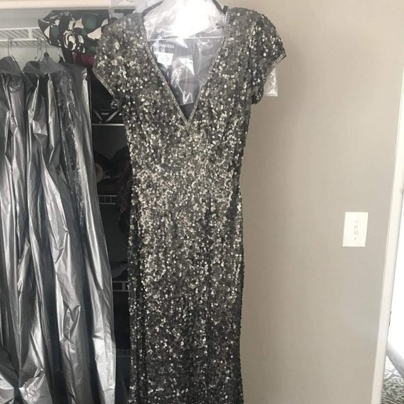 Primavera Couture Dresses & Skirts - Primavera Couture - Gunmetal Bridesmaid/Prom Dress, Size 0/00